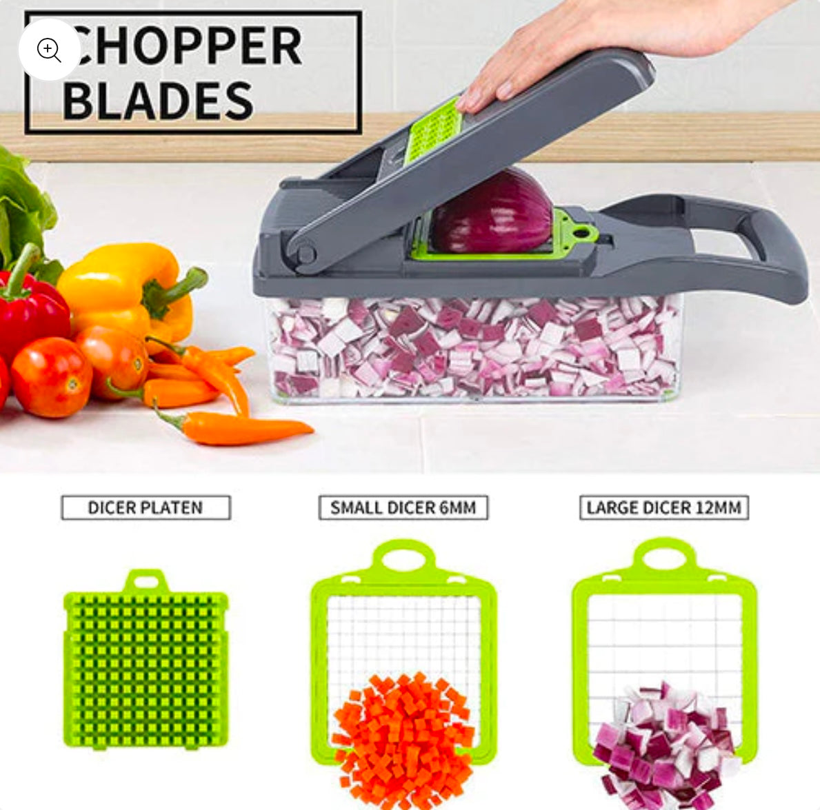 All in 1 Vegetable Cutter | 50% Ramzan Offer