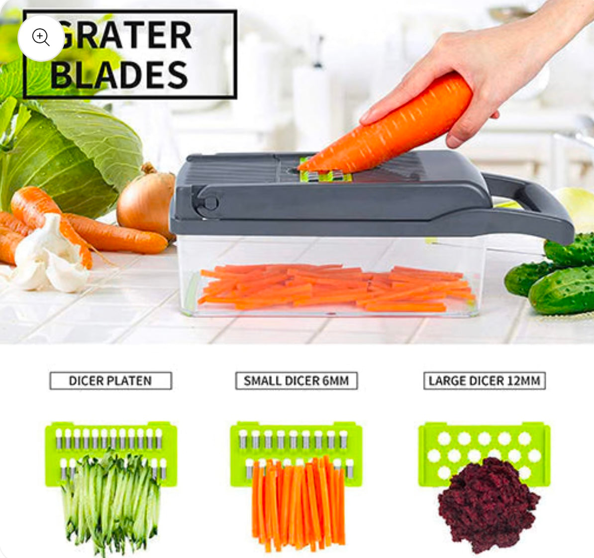 All in 1 Vegetable Cutter | 50% Ramzan Offer